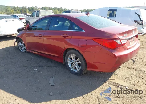 2014 Hyundai Sonata Gls z USA, uszkodzony, nr VIN 5NPEB4AC1EH841433